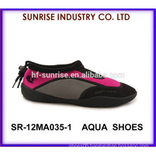 SR-12MA035 New women selling aqua water shoes water walking shoe beach shoes for water